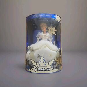 1996 Mattel - Holiday Princess - Walt Disney's Cinderella Barbie